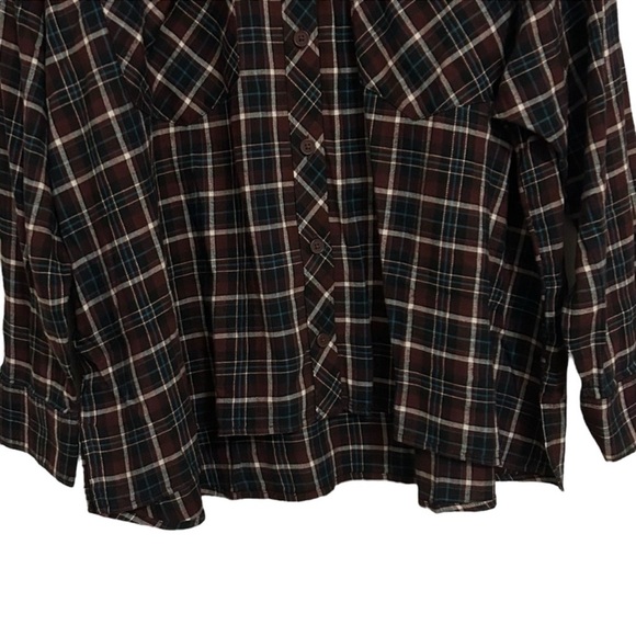 LEVI'S NWT Plaid Long Sleeve Harrison Raglan Button Down Shirt XL - Picture 6 of 16